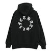 ザッツライフ HEAVY WEIGHT 12.7oz CIRCLE LOGO ZIP HOODIE サイクル ロゴ ジップ フーディー パーカー ブラック系 L【中古】