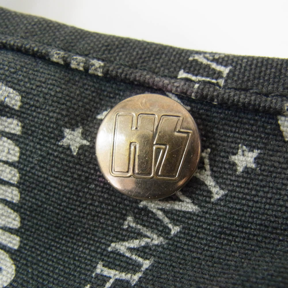 HYSTERIC GLAMOUR ヒステリックグラマー 2QB-5810 RAMONES FULL PRINT BAG ラモーンズ キャンバス バッグ ブラック系【中古】