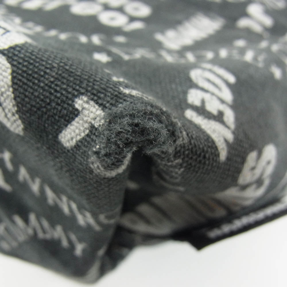 HYSTERIC GLAMOUR ヒステリックグラマー 2QB-5810 RAMONES FULL PRINT BAG ラモーンズ キャンバス バッグ ブラック系【中古】