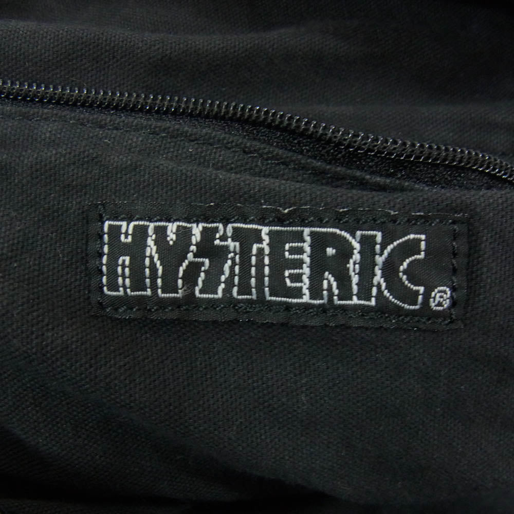 HYSTERIC GLAMOUR ヒステリックグラマー 2QB-5970 ハート コーデュロイ ミニ ボストン バッグ ブラック系【中古】