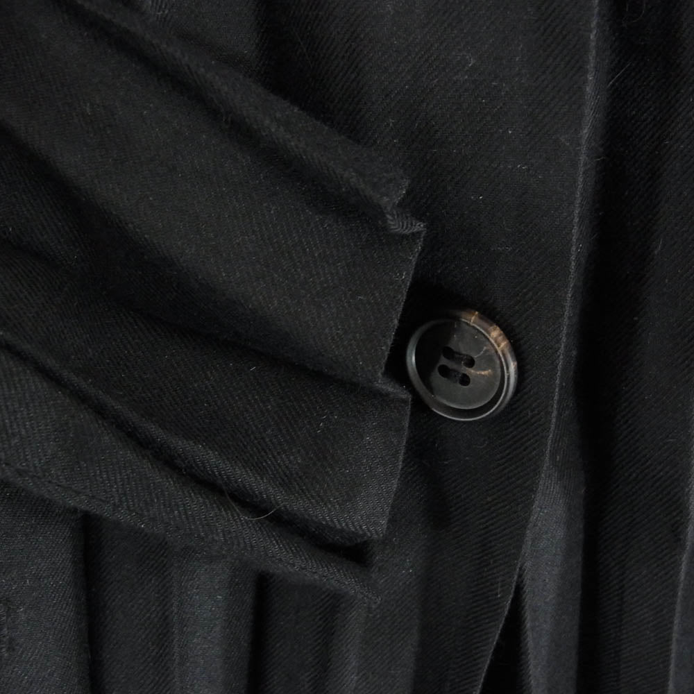 ISSEY MIYAKE イッセイミヤケ IM42FD746 WHITE LABEL ホワイトレーベル 銀タグ プリーツ 加工 ジャケット ブラック系 2【中古】