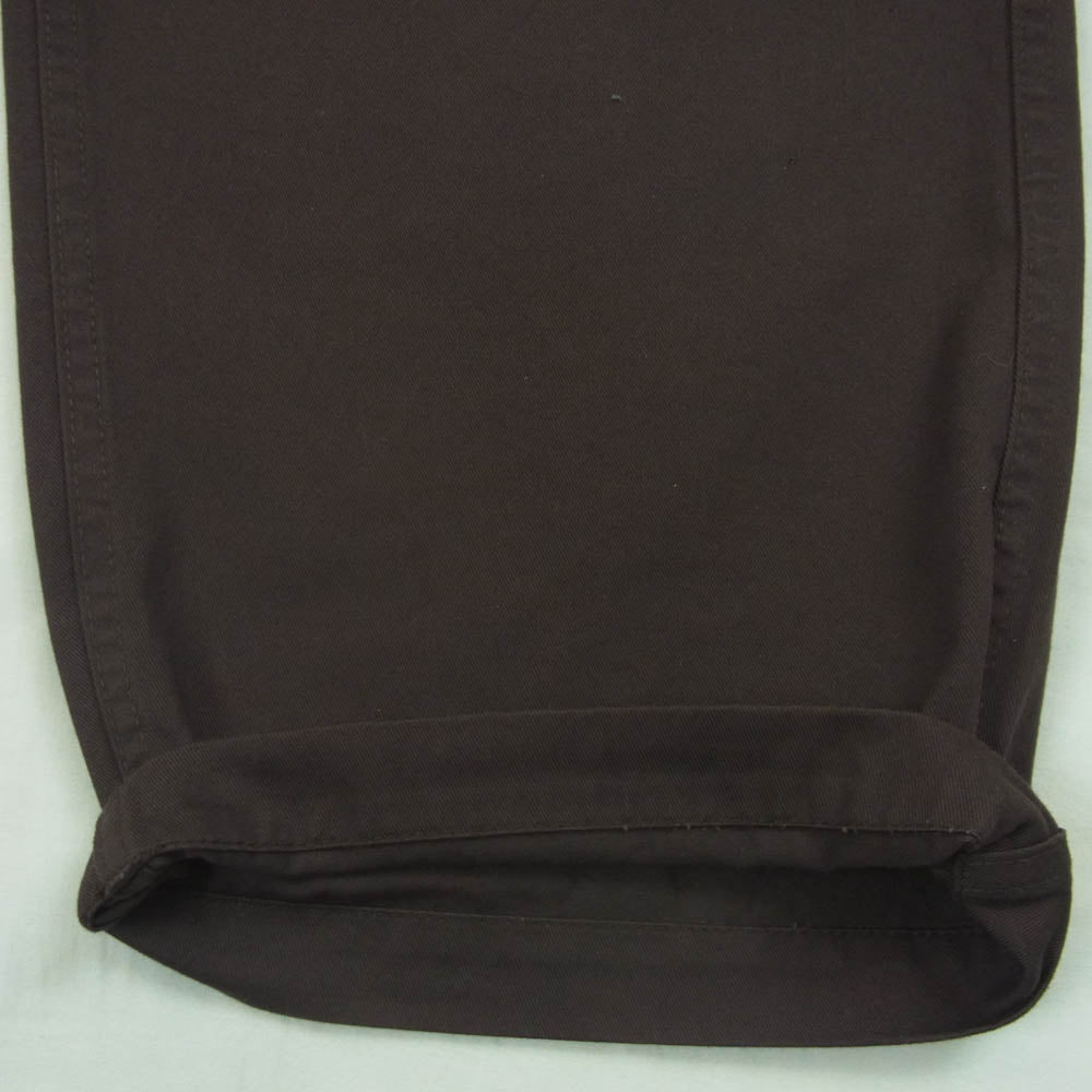 クランクプロジェクツ FAT501CH コットン チノ ファット パンツ ブラウン系 450 40【中古】