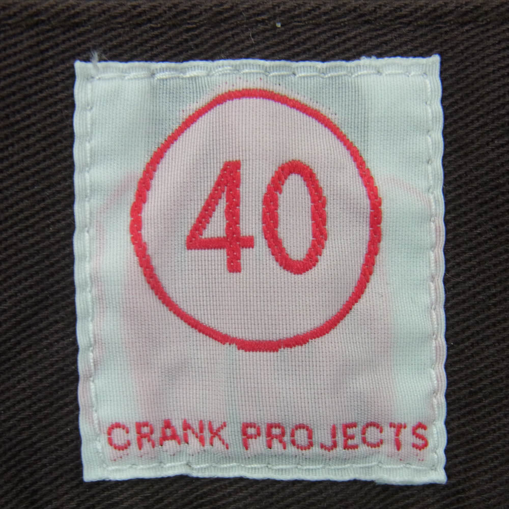 クランクプロジェクツ FAT501CH コットン チノ ファット パンツ ブラウン系 450 40【中古】