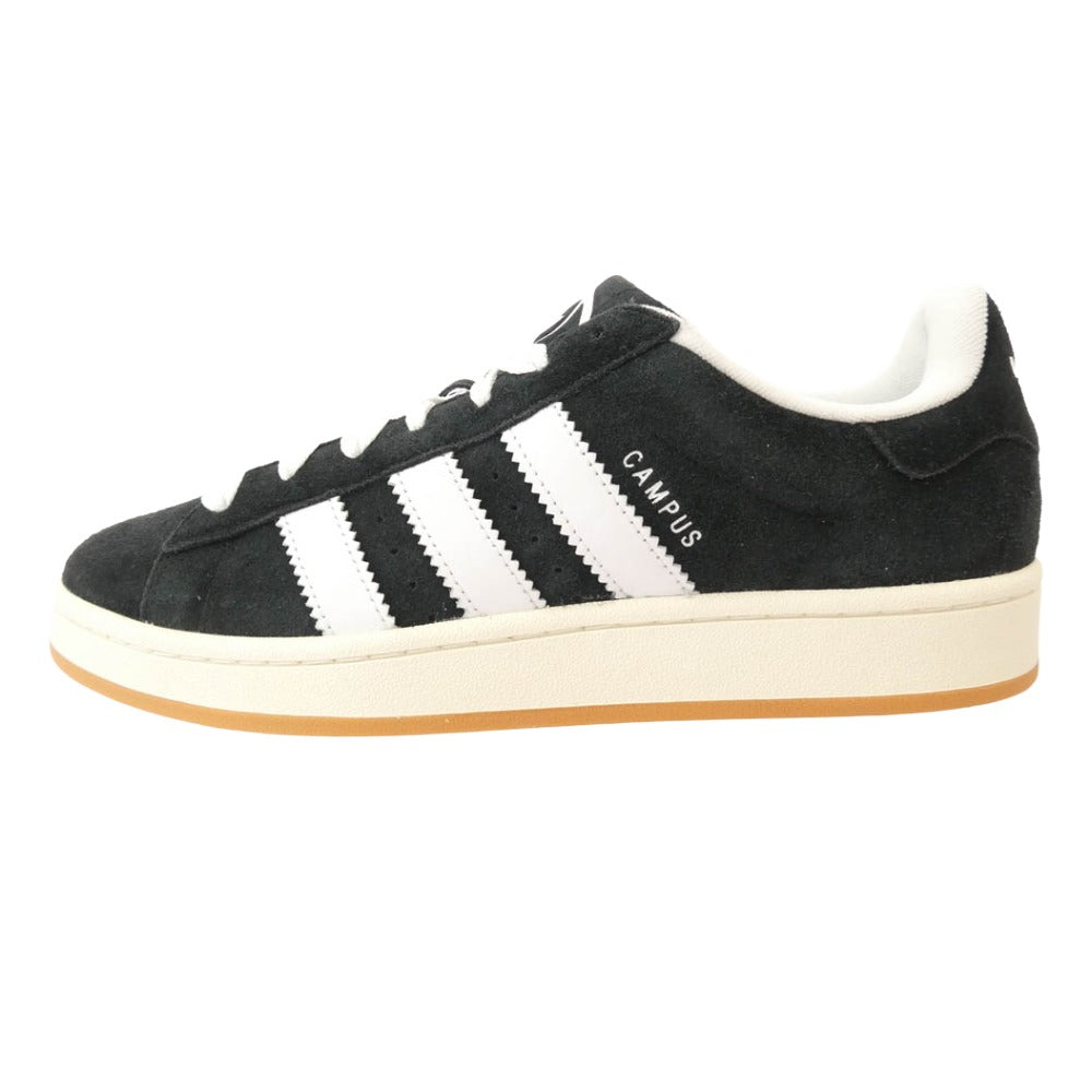 adidas アディダス HQ8708 Campus 00s キャンパス スエード スニーカー ブラック系 27.5cm【美品】【中古】