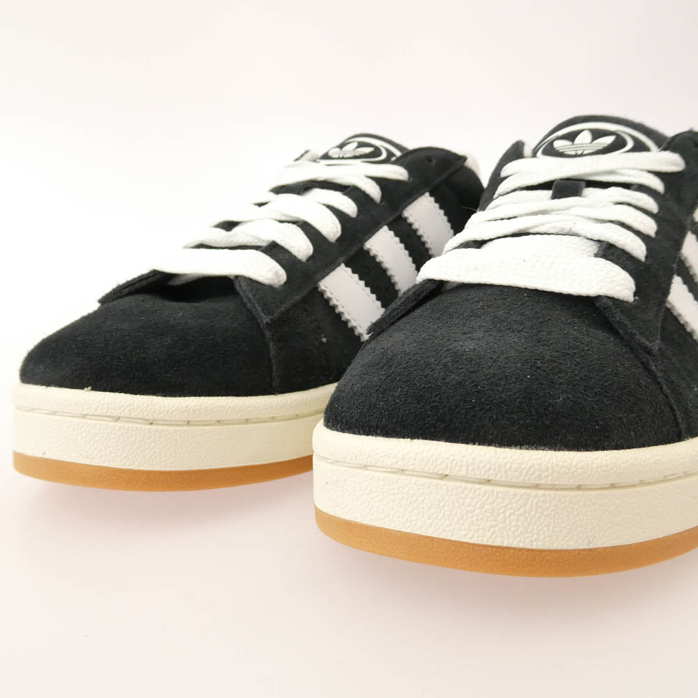 adidas アディダス HQ8708 Campus 00s キャンパス スエード スニーカー ブラック系 27.5cm【美品】【中古】