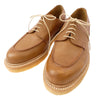 ネセサリーオアアンネセサリー 1601WCR N.O.UN GOLF ゴルフ クレープソール レザーシューズ キャメル系 8【美品】【中古】
