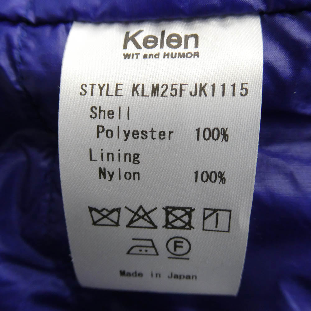 NANGA ナンガ 25AW KLM25FJK1115 Kelen ケレン チャイナ ボタン チャイナジャケット ダウンジャケット チャコール系 40【中古】