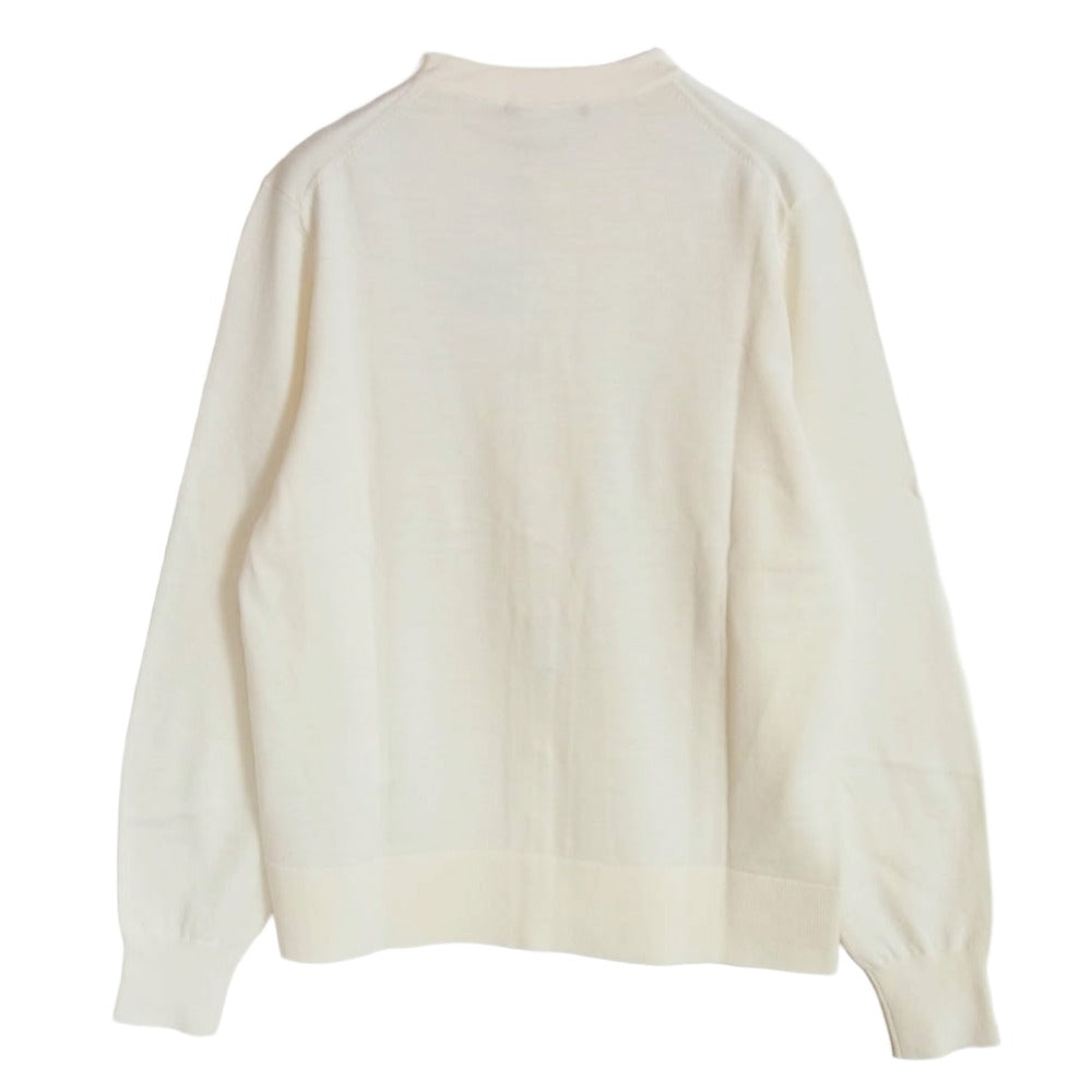 theory セオリー luxe リュクス カーディガン オフホワイト系 38【極上美品】【中古】
