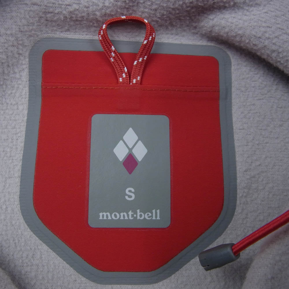 mont-bell モンベル 1106571 パウダーシェッド パーカ ロゴ ジャケット レッド系 S【中古】