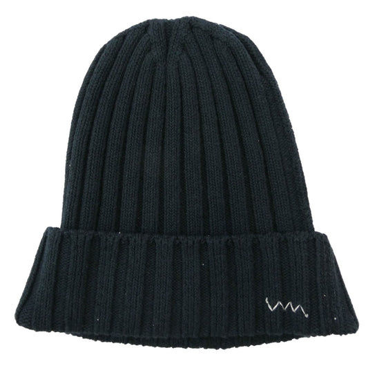 VISVIM ビズビム 23SS 123103003005 0123103003005 KNIT Cap コットン ニット キャップ ブラック系 F【中古】