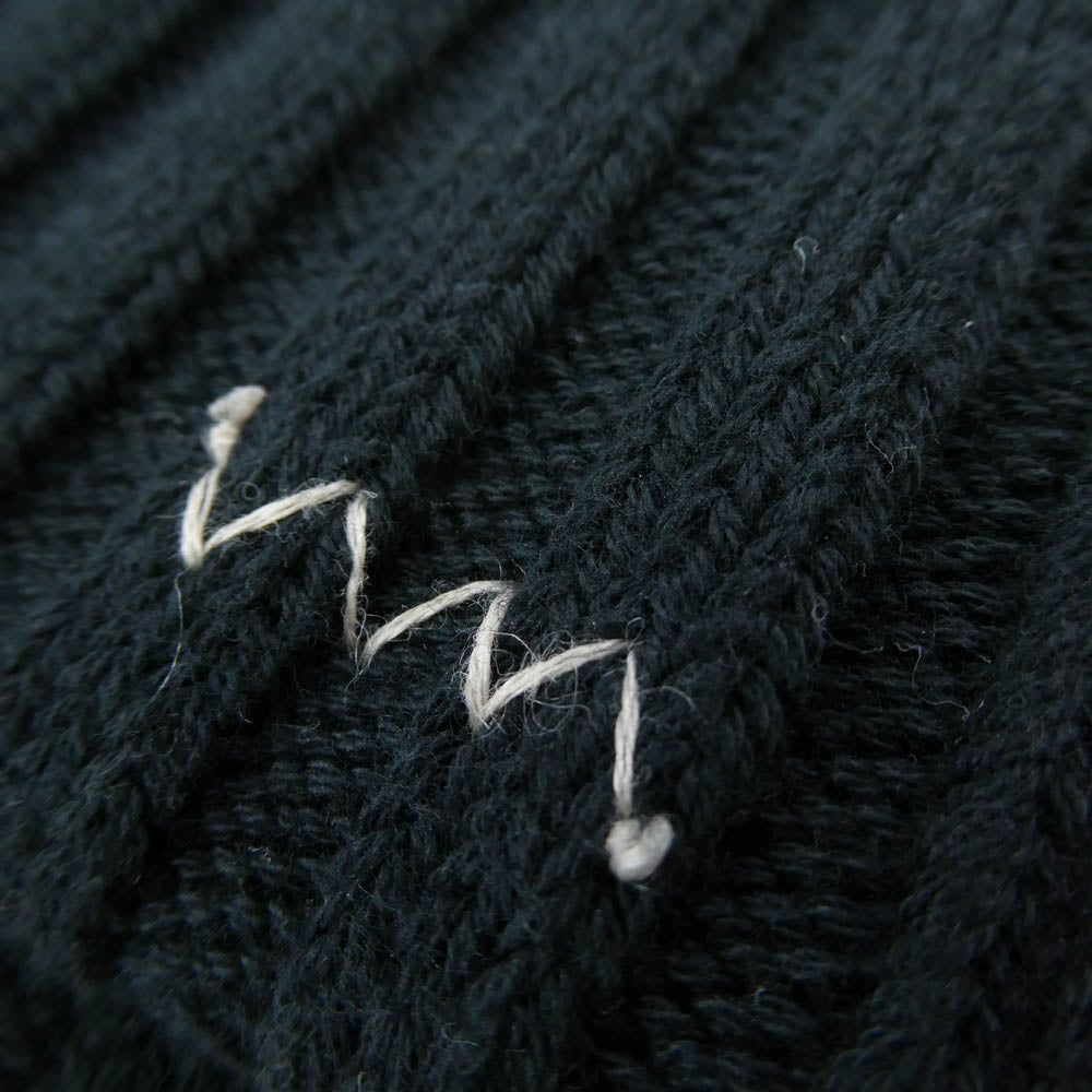 VISVIM ビズビム 23SS 123103003005 0123103003005 KNIT Cap コットン ニット キャップ ブラック系 F【中古】