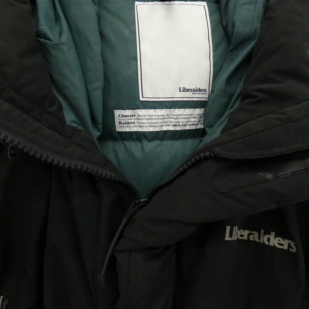 リベレイダース 740012003 MOUTAIN RANGE DAWN JACKET マウンテン レンジ ダウン ジャケット ブラック系 L【中古】
