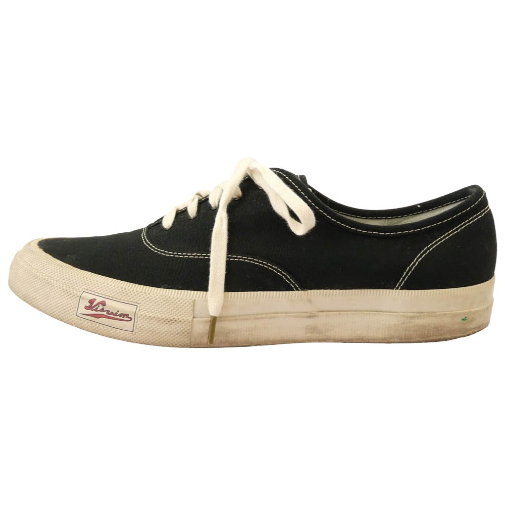 VISVIM ビズビム 120301001002 0120301001002 LOGAN DECK LO CANVAS キャンバス ローカット スニーカー ブラック系 US10【中古】