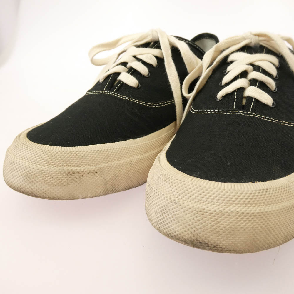 VISVIM ビズビム 120301001002 0120301001002 LOGAN DECK LO CANVAS キャンバス ローカット スニーカー ブラック系 US10【中古】