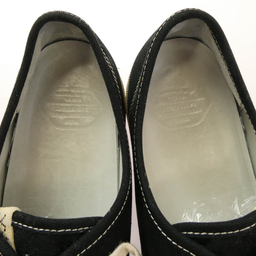 VISVIM ビズビム 120301001002 0120301001002 LOGAN DECK LO CANVAS キャンバス ローカット スニーカー ブラック系 US10【中古】