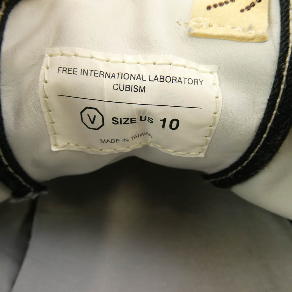 VISVIM ビズビム 120301001002 0120301001002 LOGAN DECK LO CANVAS キャンバス ローカット スニーカー ブラック系 US10【中古】