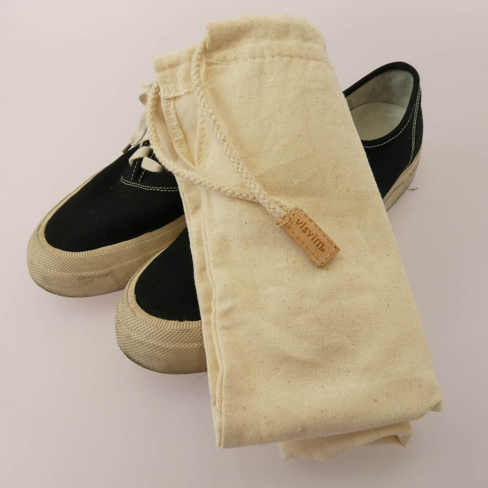 VISVIM ビズビム 120301001002 0120301001002 LOGAN DECK LO CANVAS キャンバス ローカット スニーカー ブラック系 US10【中古】