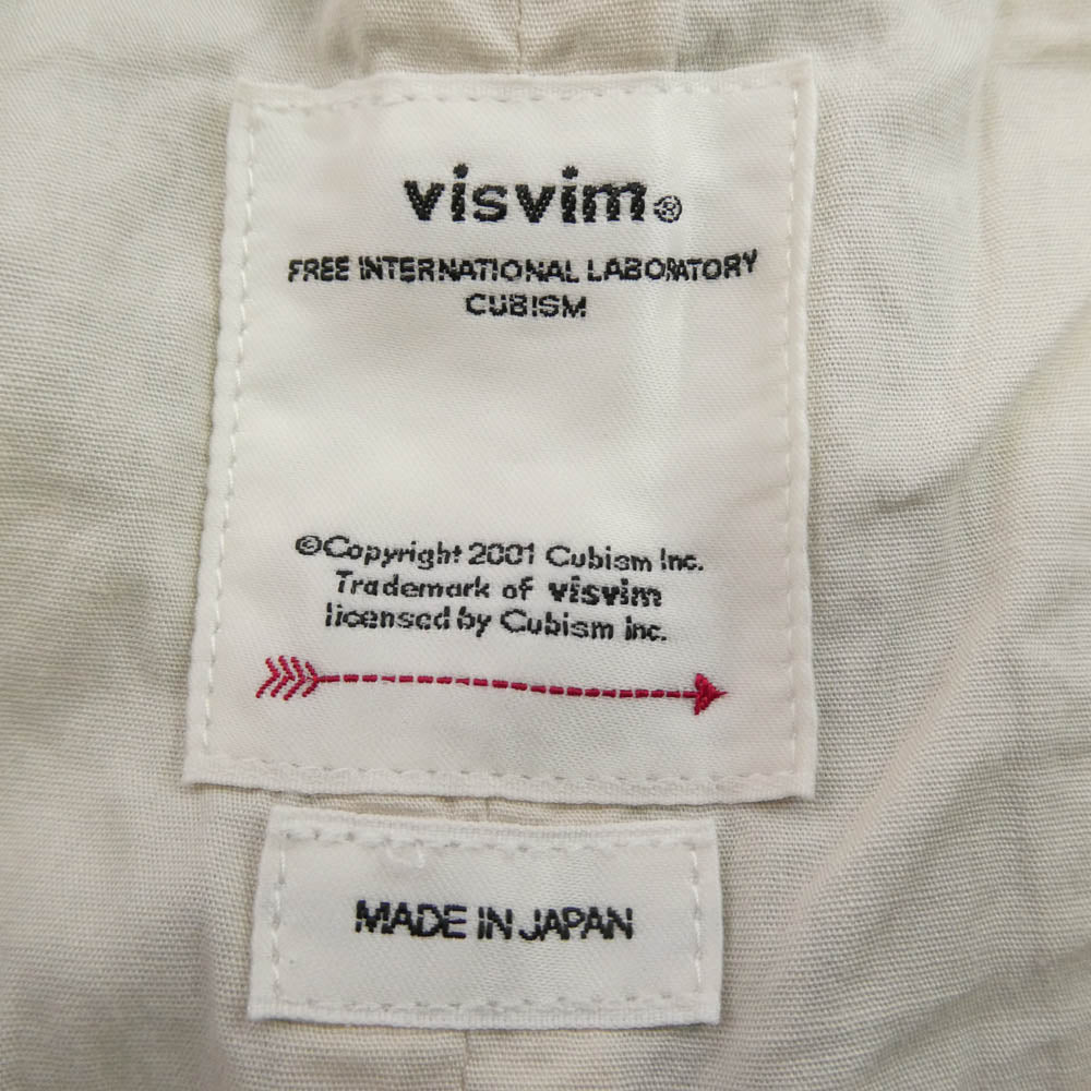 VISVIM ビズビム 23SS 123105008003 0123105008003 FIELD CHINO PANTS フィールド チノ パンツ ライトグリーン系 4【中古】