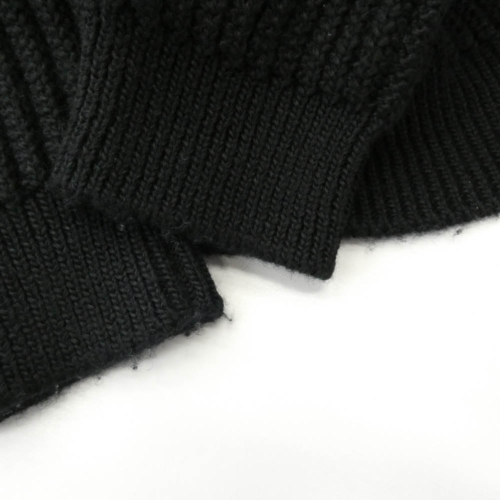 VISVIM ビズビム 20AW 120405012001 0120405012001 AMPLUS CREW L/S W/L ニット セーター ブラック系 2【中古】