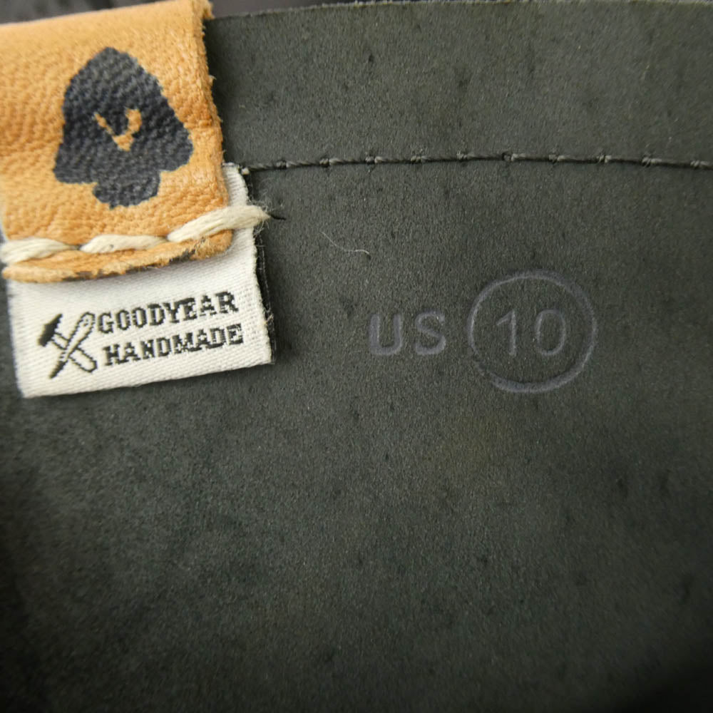 VISVIM ビズビム 116202002007 0116202002007 PATRICIAN MID WT-FOLK ウィングチップ レースアップ ブーツ ブラック系 US10【中古】