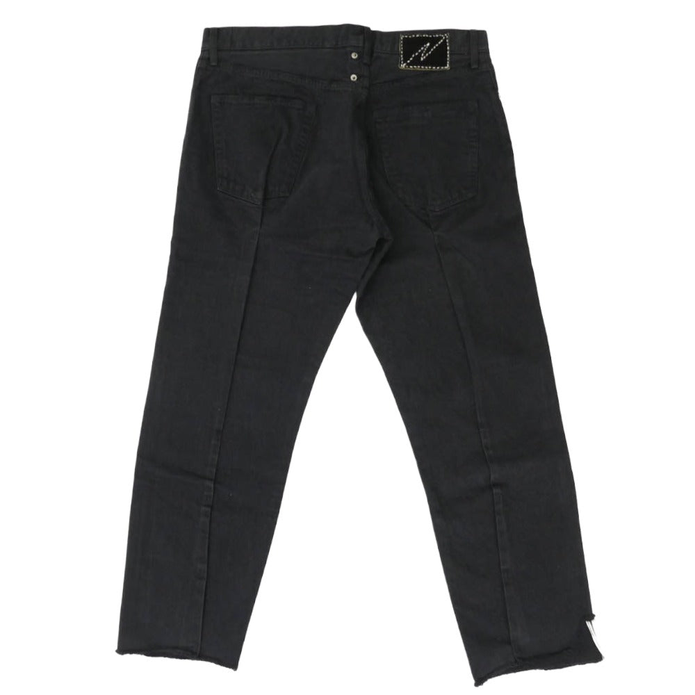 VISVIM ビズビム 20SS 222905005003 0222905005003 ICT JOURNEYMAN PANTS BLK TACKED CRASH ジャーニーマン クラッシュ ダメージ加工 デニムパンツ ブラック系 4【中古】