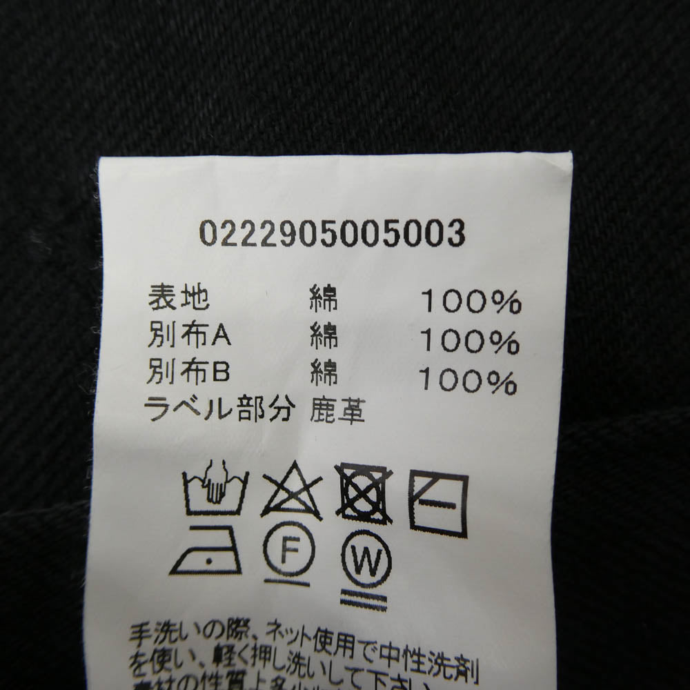 VISVIM ビズビム 20SS 222905005003 0222905005003 ICT JOURNEYMAN PANTS BLK TACKED CRASH ジャーニーマン クラッシュ ダメージ加工 デニムパンツ ブラック系 4【中古】