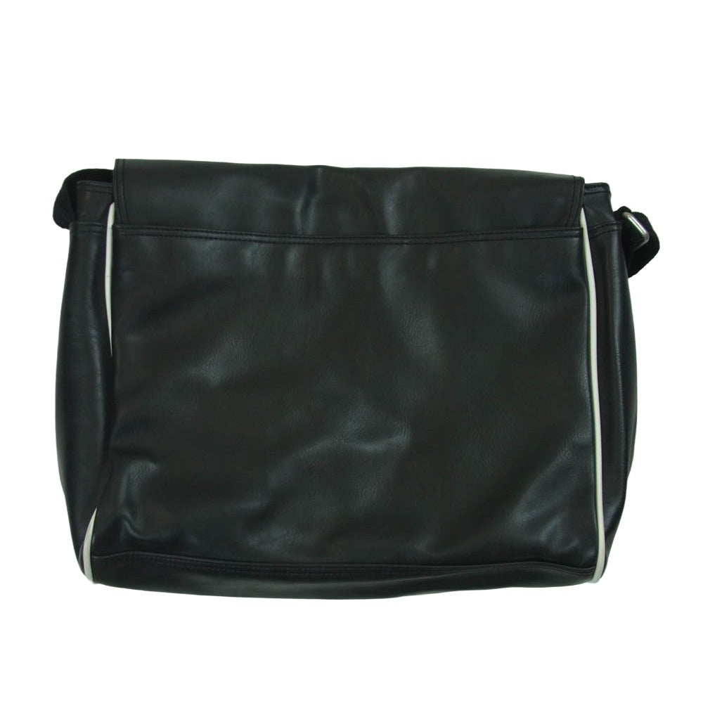 DIESEL ディーゼル レザー メッセンジャーバッグ ショルダーバッグ 中国製 ブラック系【中古】