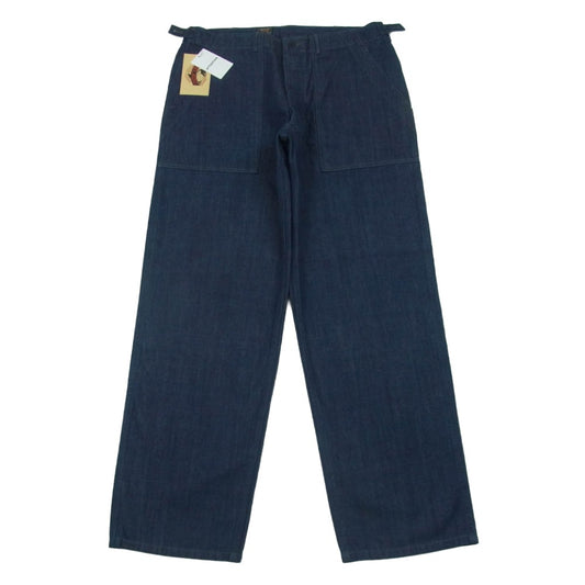 JELADO ジェラード CT11347 CM47 DENIM Baker Pants デニム ベイカー パンツ インディゴブルー系 XL【新古品】【未使用】【中古】
