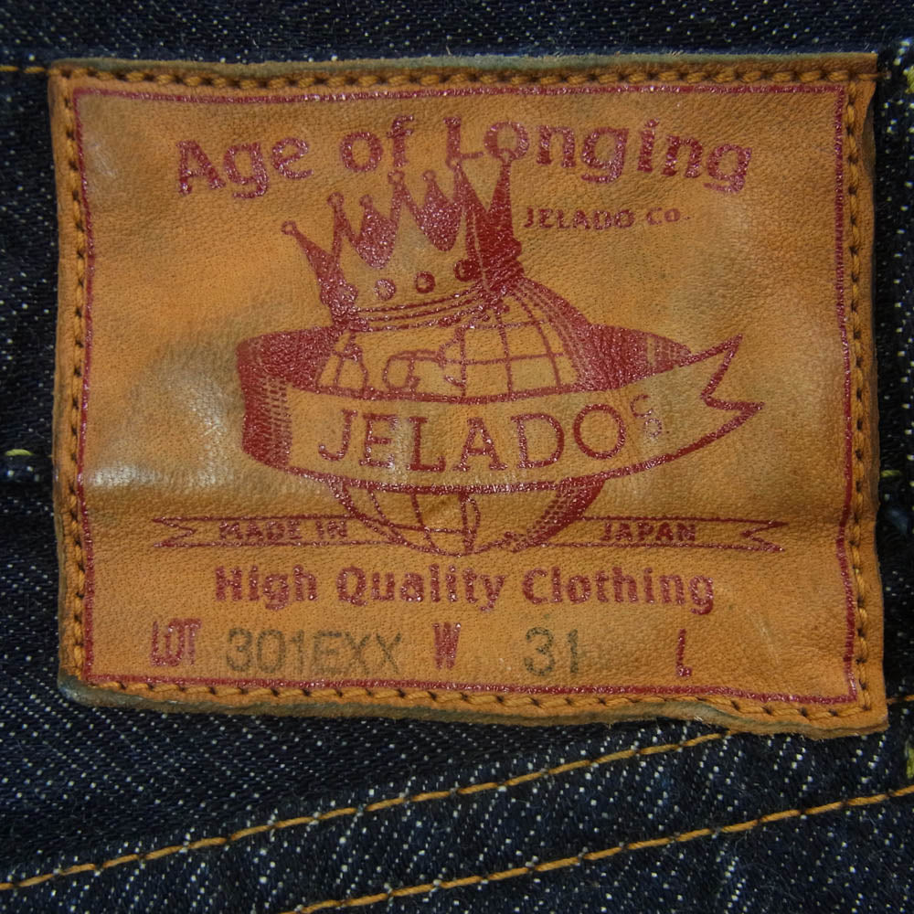 JELADO ジェラード JP94301E 47モデル初期 デニム パンツ ジーンズ インディゴブルー系 W31【新古品】【未使用】【中古】