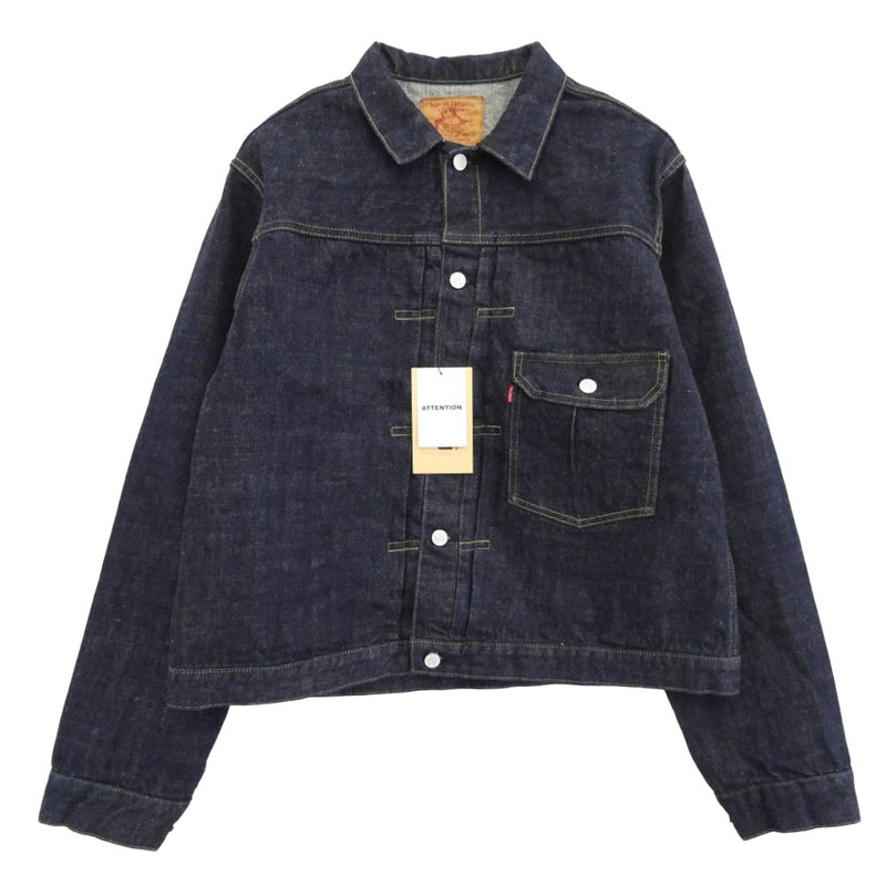 JELADO ジェラード JP94407ED Age of Longing Black Tag 407EXX 1ST TYPE Tバック ハギ付き デニム ジャケット インディゴブルー系 L【新古品】【未使用】【中古】