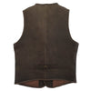 FINE CREEK LEATHERS ファインクリークレザー ACVE004 FINE CREEK & Co Jefferson Deer ジェファーソン ディアスキン フルベジタブルタンニン レザー ベスト ブラウン系 36【新古品】【未使用】【中古】