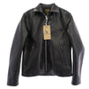 FINE CREEK LEATHERS ファインクリークレザー FCJK017 Eric Single Riders Jacket ホースハイド エリック フルベジタブルタンニン シングル ライダース ジャケット ブラック系 40【新古品】【未使用】【中古】