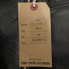 FINE CREEK LEATHERS ファインクリークレザー FCJK017 Eric Single Riders Jacket ホースハイド エリック フルベジタブルタンニン シングル ライダース ジャケット ブラック系 40【新古品】【未使用】【中古】