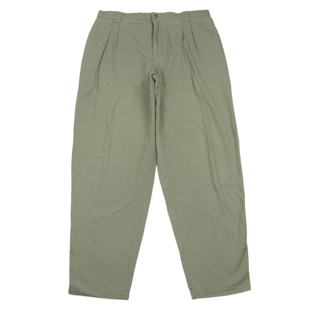 patagonia パタゴニア 雪無しタグ スナップボタン コットン パンツ マレーシア製 グレー系 グレイッシュベージュ系 L【中古】