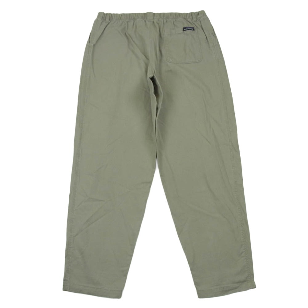patagonia パタゴニア 雪無しタグ スナップボタン コットン パンツ マレーシア製 グレー系 グレイッシュベージュ系 L【中古】