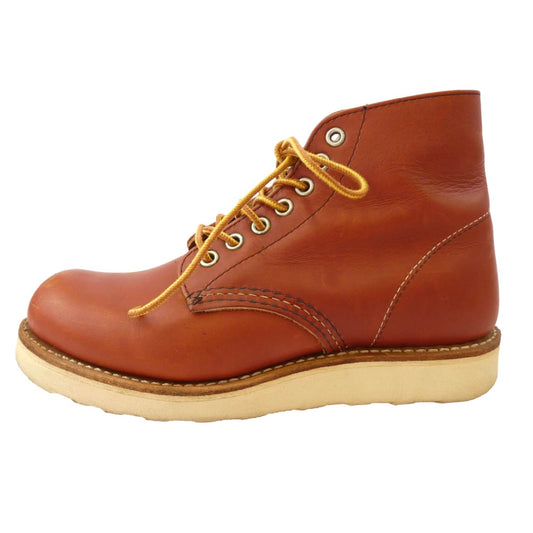 RED WING レッドウィング 8166 IRISH SETTER 6-inch Classic Round アイリッシュセッター 6インチ クラシックラウンド ブーツ エンジ系 22cm【中古】