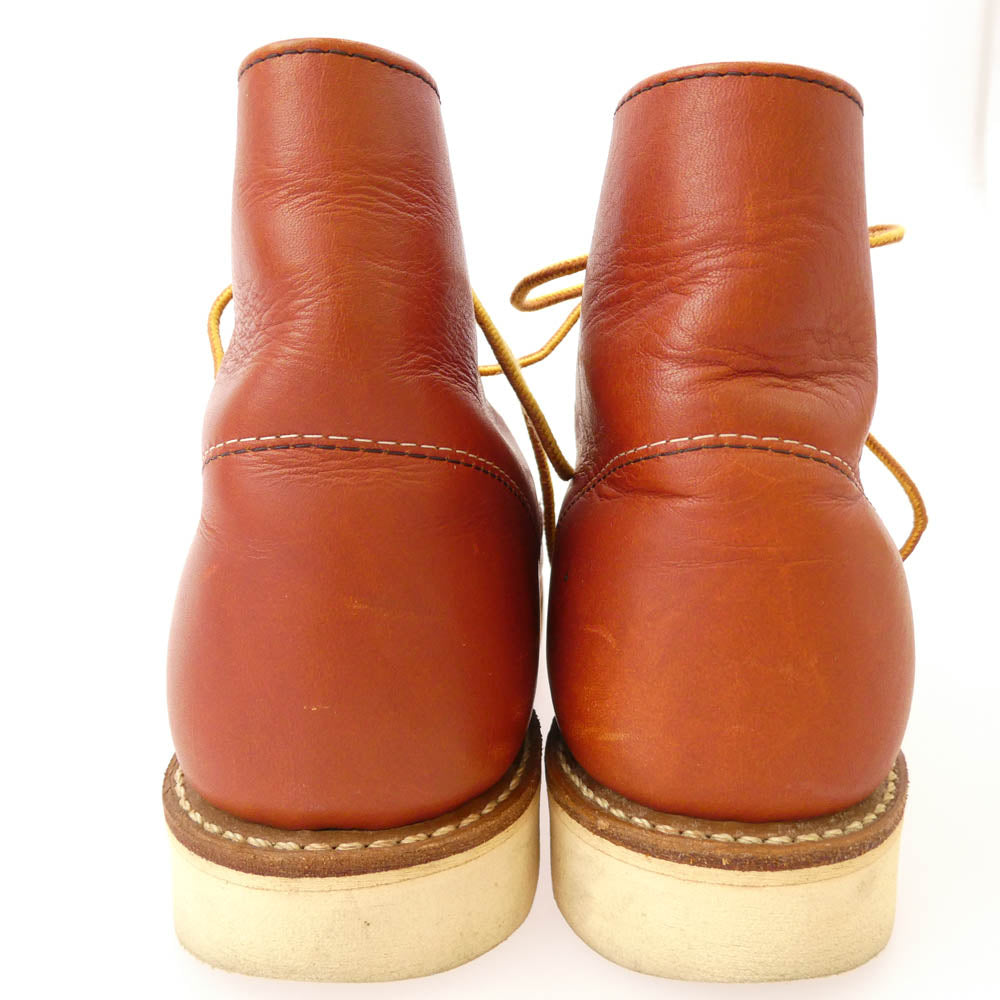 RED WING レッドウィング 8166 IRISH SETTER 6-inch Classic Round アイリッシュセッター 6インチ クラシックラウンド ブーツ エンジ系 22cm【中古】