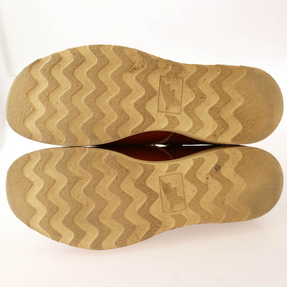 RED WING レッドウィング 8166 IRISH SETTER 6-inch Classic Round アイリッシュセッター 6インチ クラシックラウンド ブーツ エンジ系 22cm【中古】