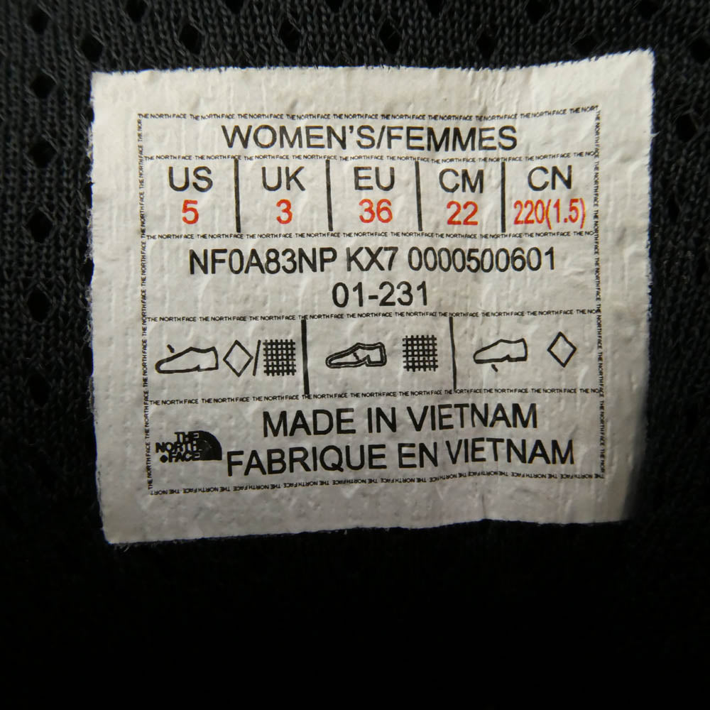 THE NORTH FACE ノースフェイス NFW52320 W Creston Mid Neo FUTURELIGHT ウィメンズ クレストン ミッドネオ フューチャー ライト トレッキング シューズ ブラック系 22cm【美品】【中古】