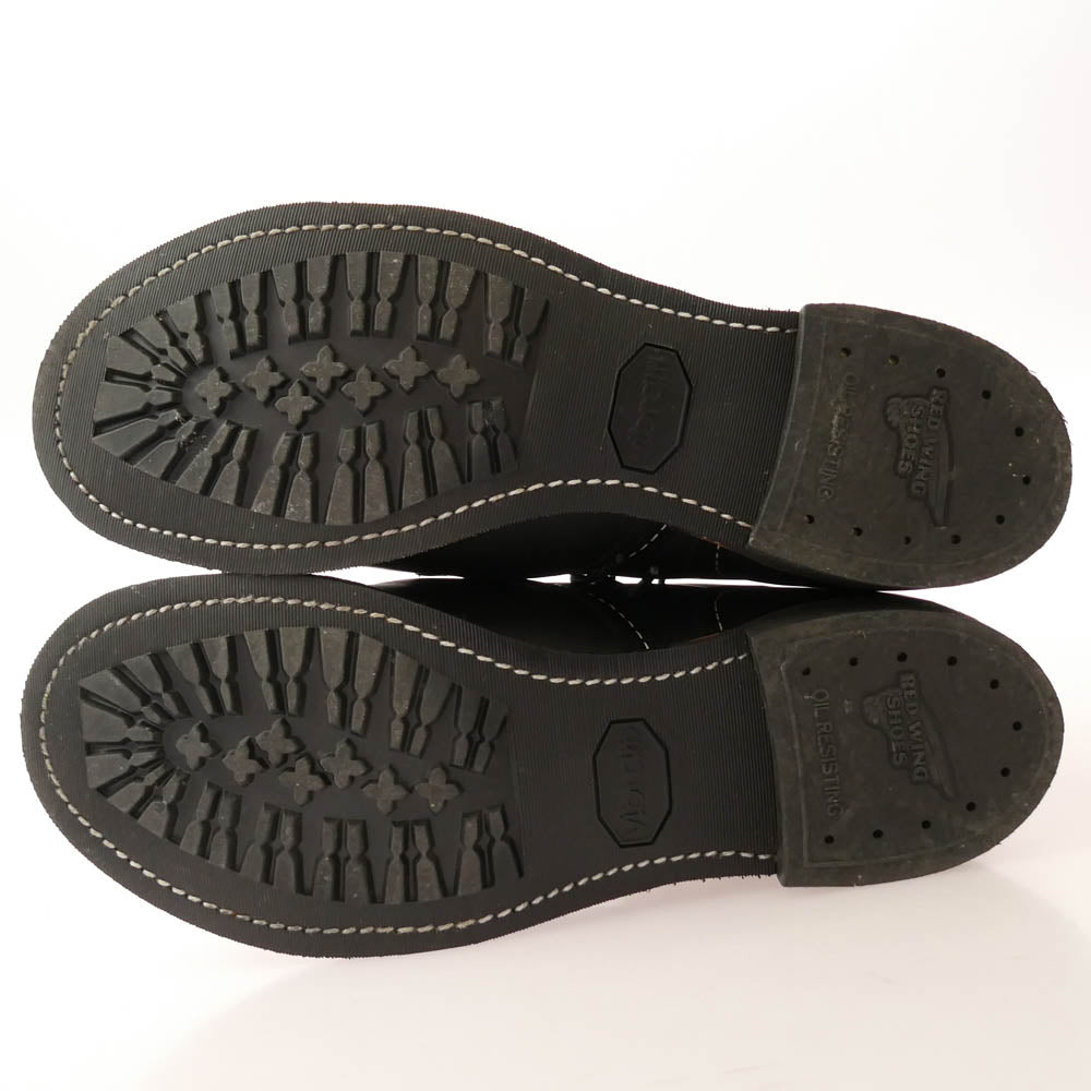 RED WING レッドウィング 8084 USA製 Iron Ranger アイアンレンジャー ワーク ブーツ ブラック系 27cm【中古】