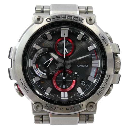 CASIO G-SHOCK カシオ ジーショック MTG-B1000 Series G-SHOCK Gショック 腕時計 シルバー系 レッド系【中古】
