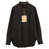 アラキユウ S06 NTKOWL RAW CUT POINTED COLLAR NARROW SHIRT IN SPECIAL FABRIC ローカット ポインテッドカラー ナロー 長袖 シャツ イン スペシャルファブリック ダークブラウン系 1【中古】
