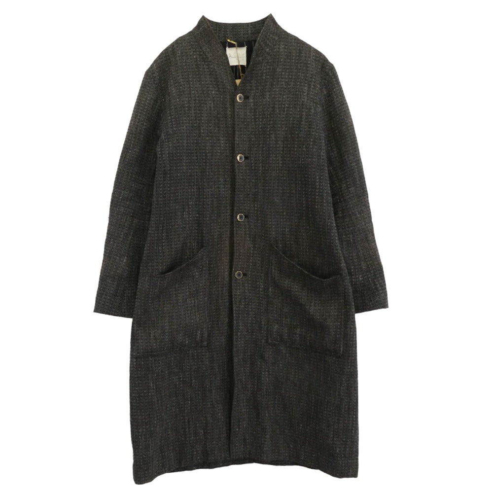 アラキユウ FTC01 TTKOWCL ATELIER COAT IN SPECIAL FABRIC ヘリンボーン アトリエコート イン スペシャルファブリック グレー系 1【中古】