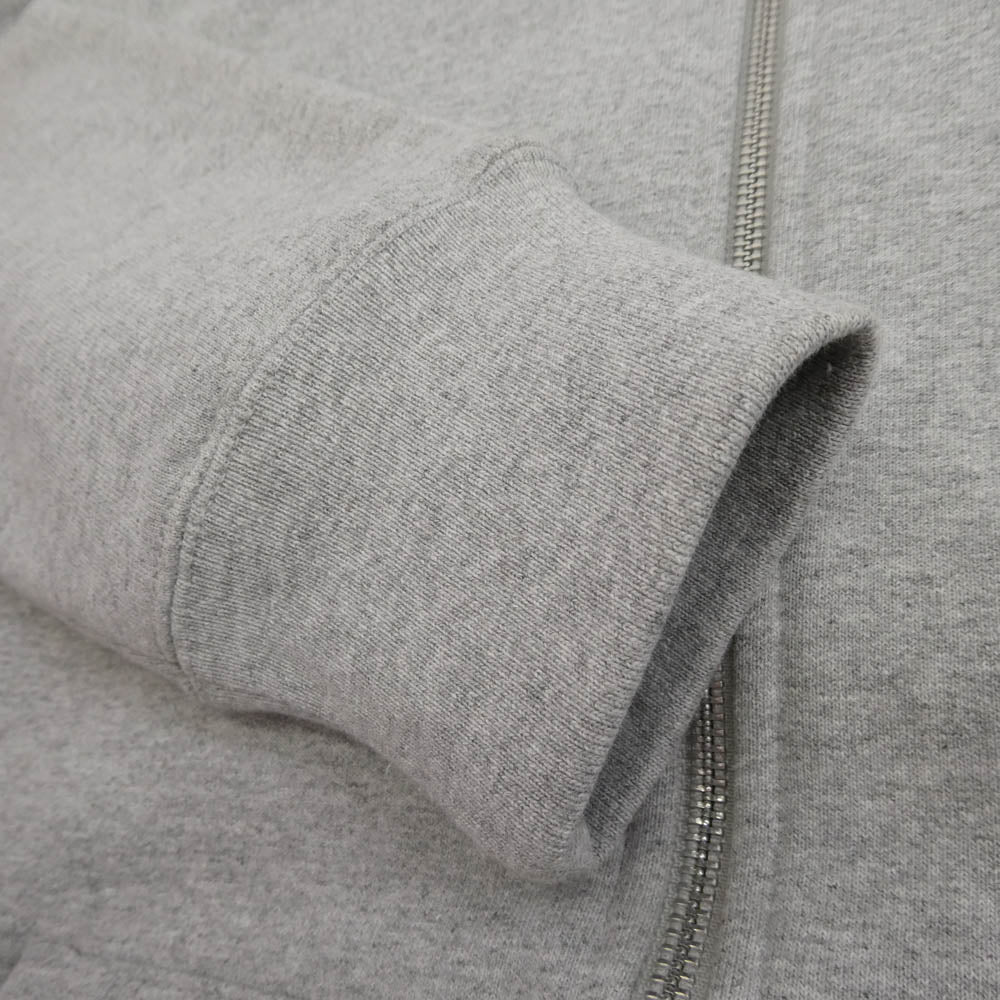 Supreme シュプリーム 16AW Old English Hood Logo Zip Up Sweat オールド イングリッシュ フード ロゴ ジップアップ スウェットパーカー グレー系 M【中古】