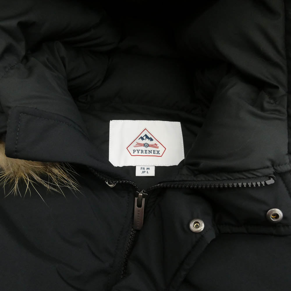 Pyrenex ピレネックス HMO066 × UNITED ARROWS ユナイテッドアローズ ANNECY UA TAFFETA アヌシー ダウン ジャケット ブラック系 L【美品】【中古】
