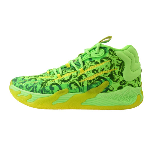 PUMA プーマ 379233 01 MB.03 LaFrance LaMelo Ball ラフランス ラメロ・ボール スニーカー グリーン系 26.5cm【中古】