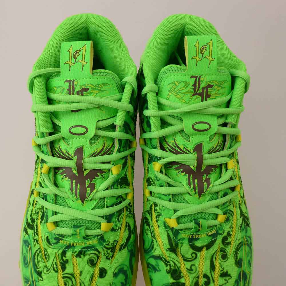 PUMA プーマ 379233 01 MB.03 LaFrance LaMelo Ball ラフランス ラメロ・ボール スニーカー グリーン系 26.5cm【中古】
