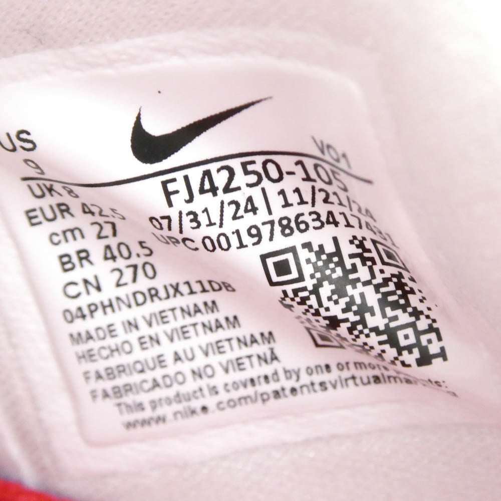 NIKE ナイキ FJ4250-105 BOOK 1 Cortez FORREST GUMP コルテッツ フォレストガンプ ローカットスニーカー ホワイト系 27.0cm【極上美品】【中古】