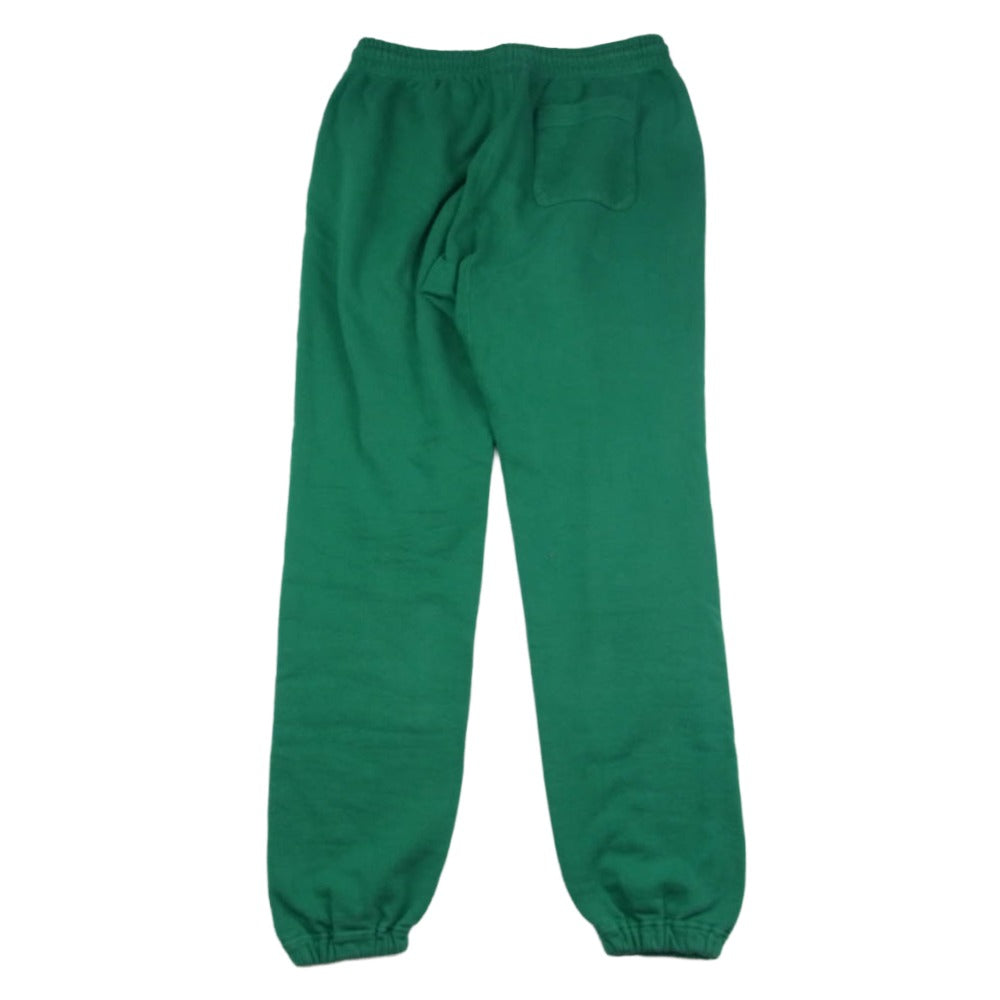 SAINT MICHAEL セントマイケル 22SS SM-S22-0000-054 Sweat Pants Logo Green ロゴプリント スウェットパンツ グリーン系 M【中古】