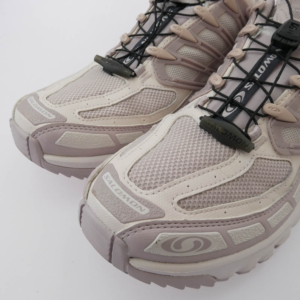 salomon サロモン 475996 ACS Pro Gore-Tex Cloud Grey Lilac Ash ゴアテックス プロ ローカット スニーカー パープル系 26.5cm【中古】
